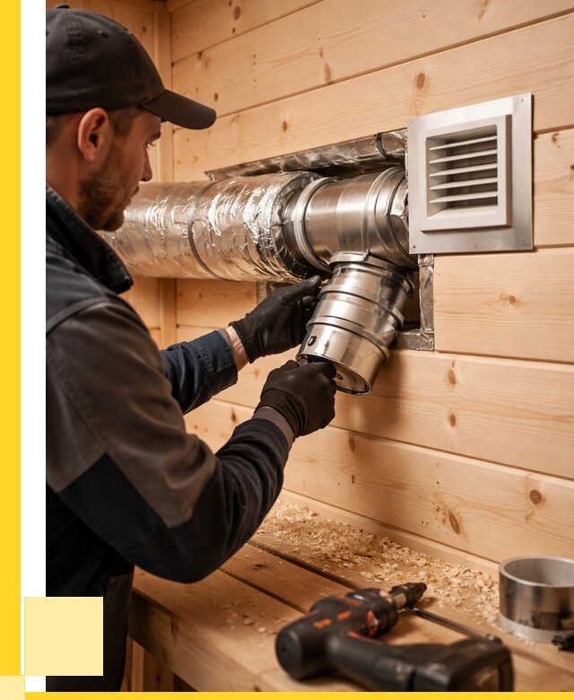 Монтаж вентиляции бани в Надыме от 12454 р. | ЭриданНдм