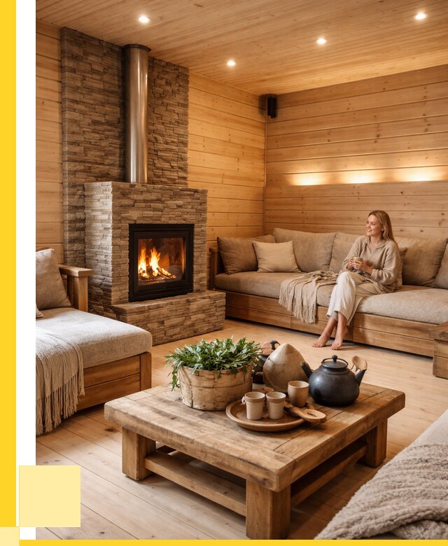 Проект бани с комнатой отдыха в Надыме от 36323 р. | ЭриданНдм