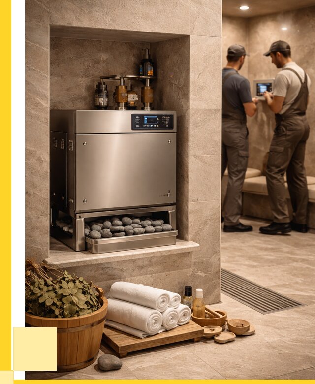 Парогенераторы для хамама в Надыме от 77835 р. | ЭриданНдм