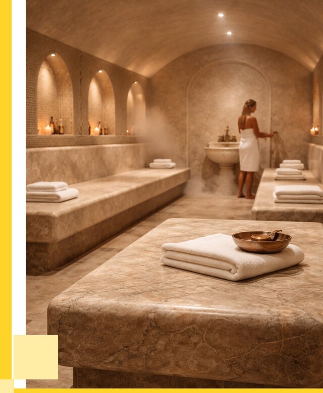 Лежаки для хамама в Надыме под ключ от 36323 р. | ЭриданНдм