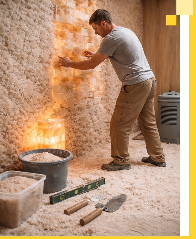 Проектирование и монтаж соляных комнат в Надыме под ключ