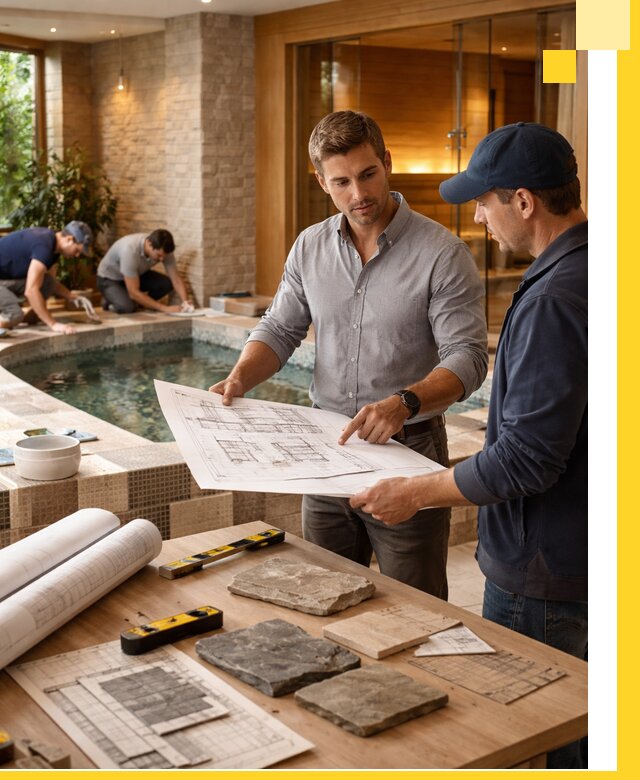 Проектирование SPA зон под ключ в Надыме с инженерией